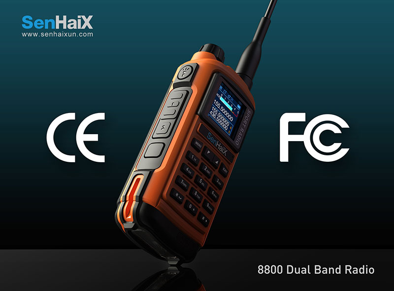 SenHaiX 8800 Dual band Walkie talkie