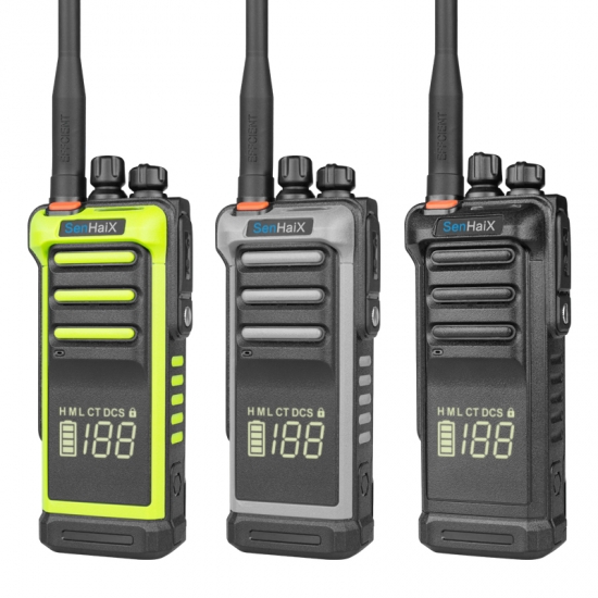 UHF 10W DMR and Analog Radio  with  Hidden Display ​ 