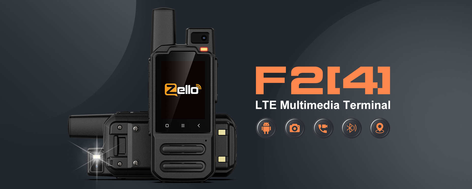 Smart 4G Android Handheld POC Two Way Radio