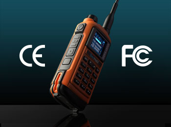 SenHaiX 8800 Dual band Walkie talkie Has Been Certified by European CE and American FCC